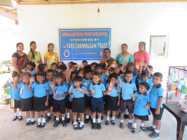 Wikasitha Pre-School group photo